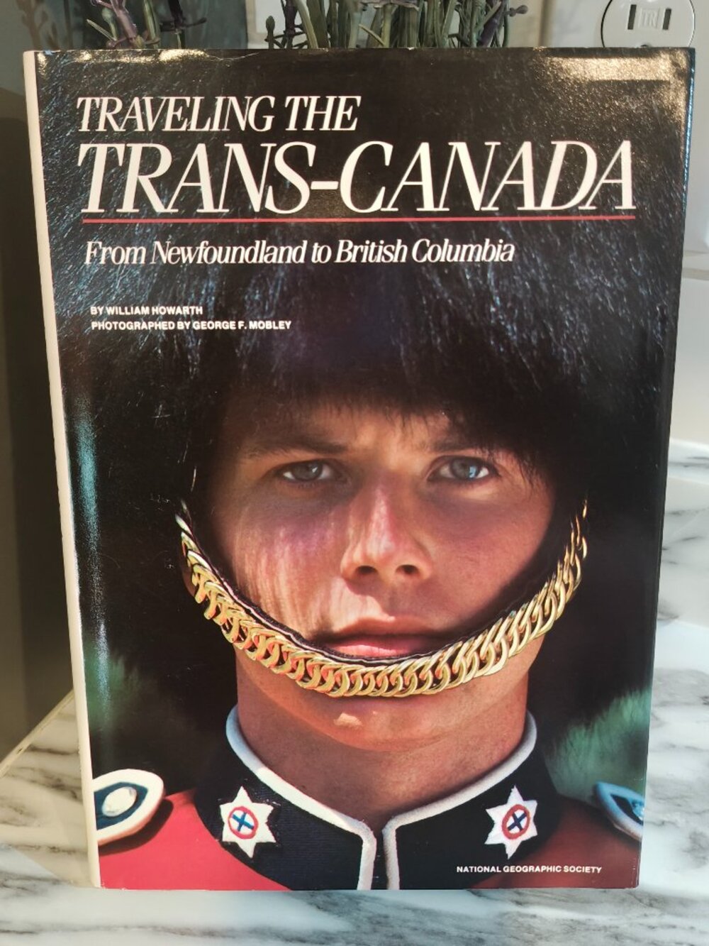 Vintage 1987 National Geographic Traveling the Trans-Canada Hardcover Canadian